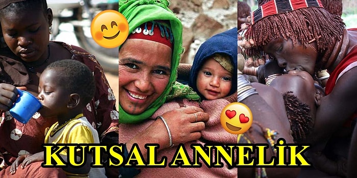 En Kutsal Sevgi! Annelik Bağının Her Yerde Güçlü Olduğunu Gösteren Kalplerinizi Isıtıcak 16 Kare