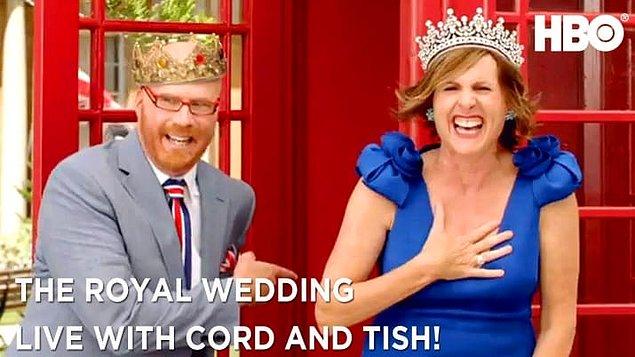 10. 19 Mayıs : "The Royal Wedding Live With Cord and Tish" (HBO)