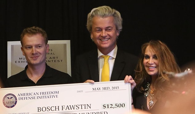Jüri üyeliğini Wilders ile Bosch Fawstin yapacak