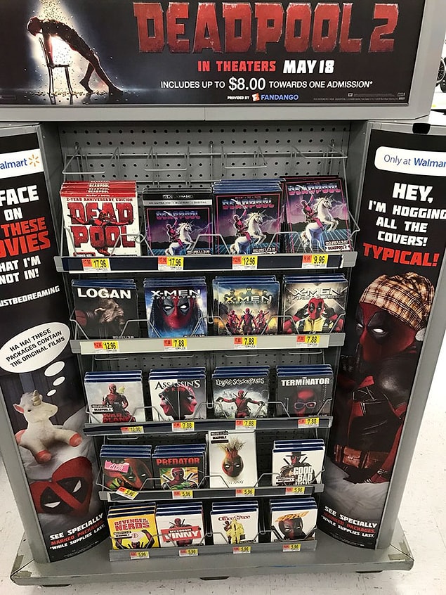 Deadpool zaten eğlenceli ve zeki tanıtım projeleriyle bilinen bir film. Bu kez yapılan ise, film tarihine damga vurdu diyebiliriz.