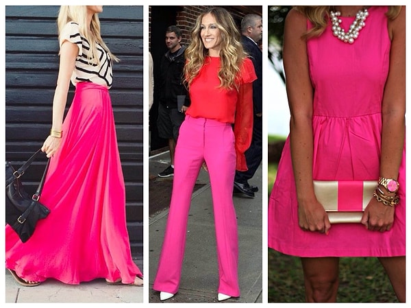 8. Модный цвет - фуксия
