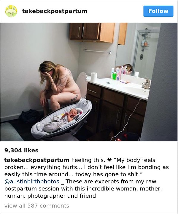 9. У мам бывают такие дни, когда все плохо, тело болит и выглядит ужасно, и она ненавидит саму себя и все, что ее окружает. Разве этого недостаточно, и нужно еще и добавить ей порцию хейтерства?