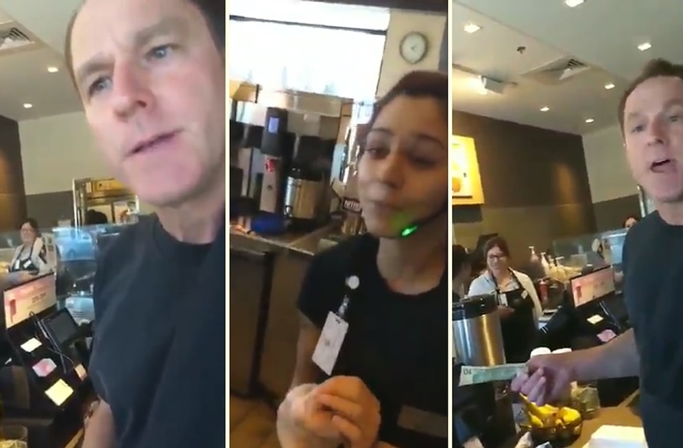 Müslüman Kadına Irkçı Sözler Sarf Eden Adama Servis Yapmayan Kafe Görevlileri