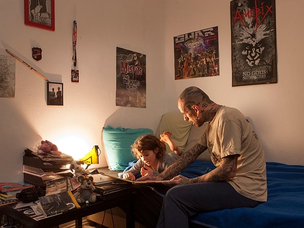 3. Папа с дочкой, Германия: