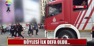 Bu Da Oldu! İstiklal Caddesine Giren İtfaiye Aracına Trafik Cezası Kesildi!