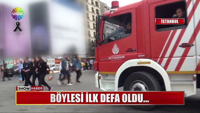 Bu Da Oldu! İstiklal Caddesine Giren İtfaiye Aracına Trafik Cezası Kesildi!