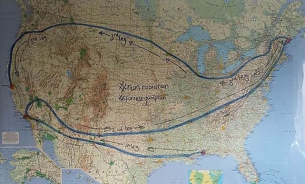 Роб признается, что одной из причин такого поступка стали слова его матери: "Сделай что-нибудь, что изменит твою жизнь"