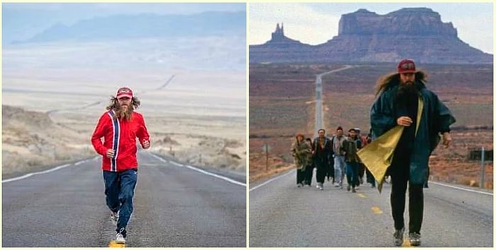 Этот человек претворил в жизнь легендарную сцену из фильма "Форрест Гамп", пробежав 25 тысяч километров!