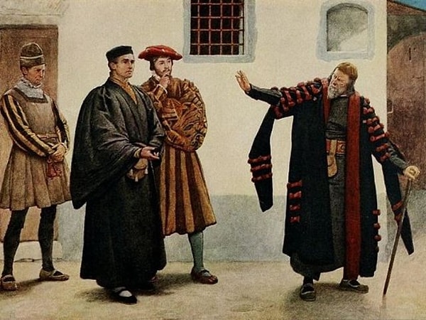 1. Как зовут героя пьесы Шекспира "Венецианский купец"?