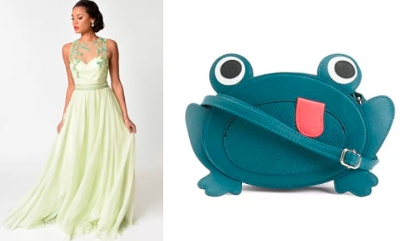 У Тианы есть много прекрасных платьев: от желтого, которое она надевает для работы, до невероятного платья, которое было надето на вечеринку Шарлотты. Но все они блекнут по сравнению с ее свадебным нарядом, который может вдохновить любую девушку на создание платья для любого крупного события, от выпускного вечера до свадьбы. Бледно-зеленый - по-настоящему недооцененный цвет, который может выглядеть просто волшебно. И даже принц Навей может стать отличным аксессуаром, например, симпатичным кошельком в форме лягушки?