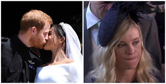 Бывшая девушка принца Гарри сходила на его свадьбу, и выражение ее лица уже стало новым мемом!