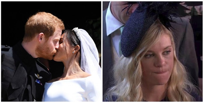 Бывшая девушка принца Гарри сходила на его свадьбу, и выражение ее лица уже стало новым мемом!