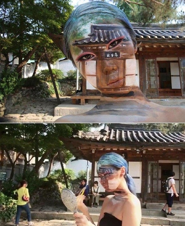 4. Камуфляж или произведение искусства? :D