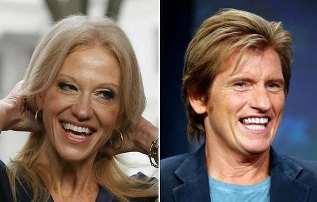 6. Kellyanne Conway ve Denis Leary