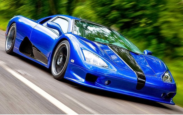 4. SSC Ultimate Aero (411.9 kms)