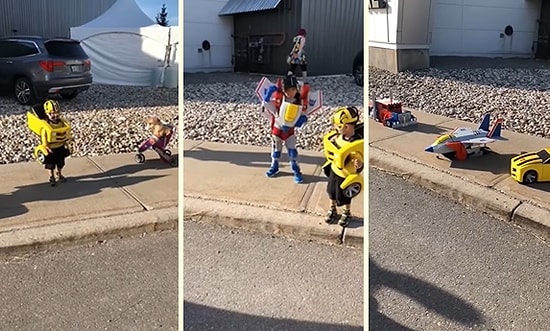 Dünyayı Çocuklar Yönetsin! Transformers'a Dönüşen Çocukların Muhteşem Görüntüleri