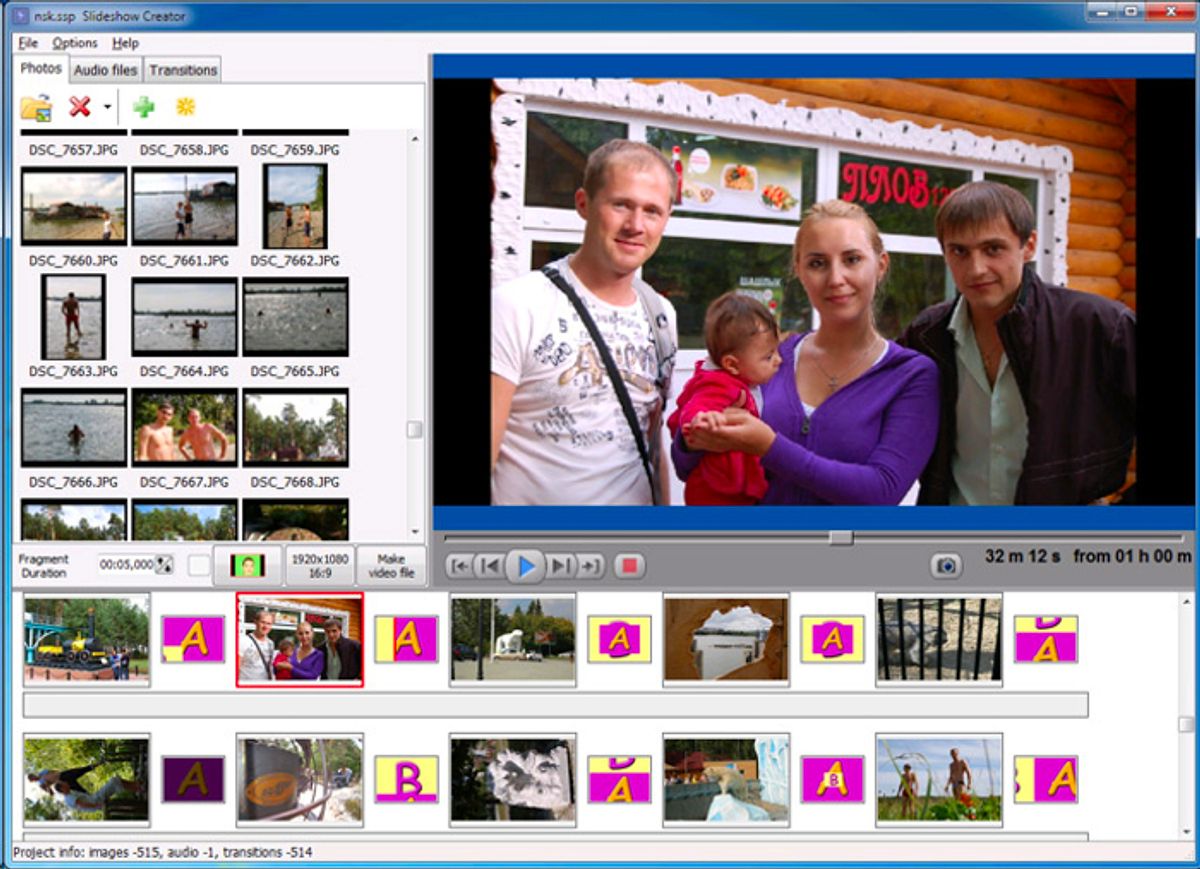 Video slideshow. Bolide slideshow creator. Slideshow. Creator. Video creator.