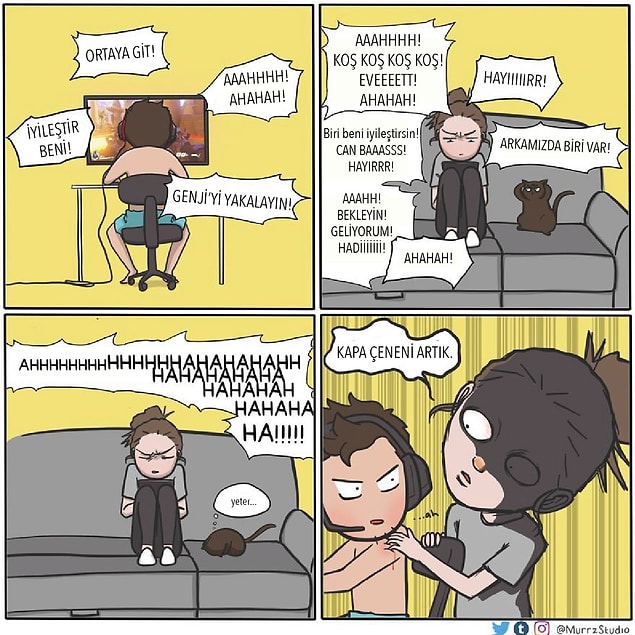 20. Sus, lütfen sus artık! 😡