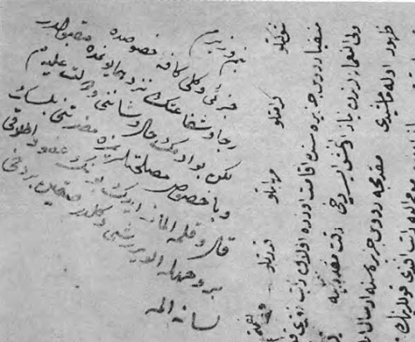 Devlet ricalinden Rodos'a sürülen bir zat hakkında idam emri çıkmıştır. Fakat Sadrazam Efendi bu zatın affedilip edilemeyeceğini bir kez daha padişaha sormak ister.