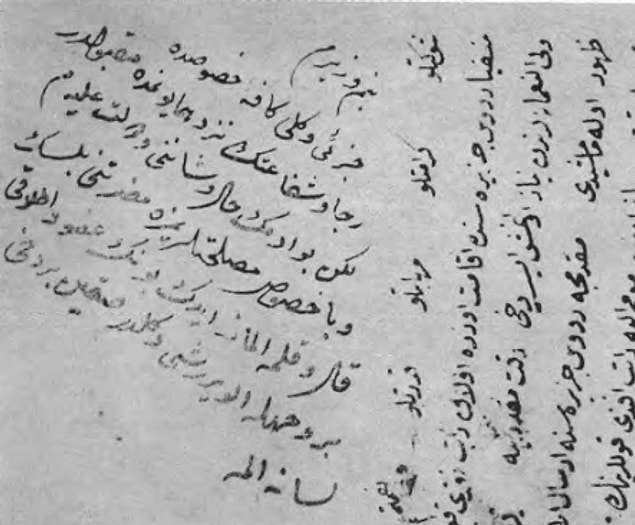 Devlet ricalinden Rodos'a sürülen bir zat hakkında idam emri çıkmıştır. Fakat Sadrazam Efendi bu zatın affedilip edilemeyeceğini bir kez daha padişaha sormak ister.