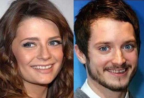 11. Миша Бартон и Элайджа Вуд