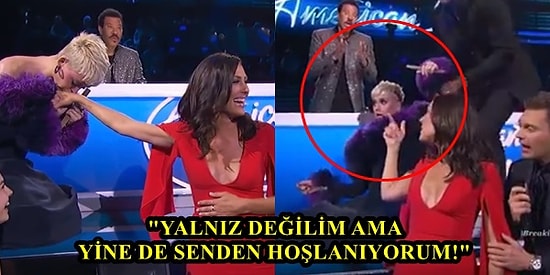 Bekar Güzelin Elini Öpmeyi Bırakmadığı İçin Sahneden Sürüklenerek İndirilen Katy Perry