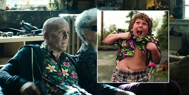 The Goonies filmiyle bir diğer bağ ise, Wade'in giydiği gömlek ile The Goonies'deki Chunk'ın gömleğinin aynı olması.