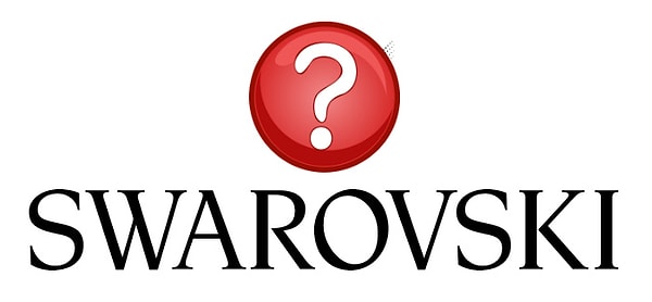 1. Кто изображен на логотипе бренда Swarovski?