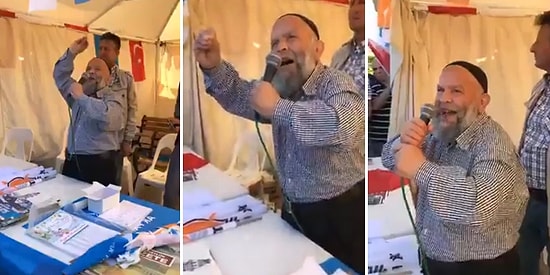 AKP Seçim Standında Halka Seslenen 'Laiklik Elden Gidiyor' Sözleriyle Fenomen Süleyman Çakır