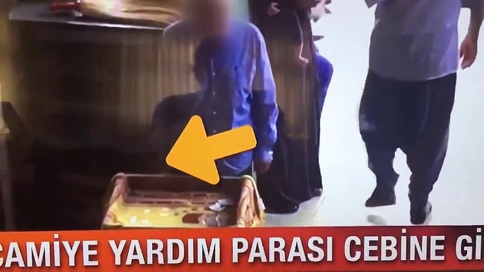 Adana'da Camiye Yardım Parasından 100 TL Tırtıklayan Görevli