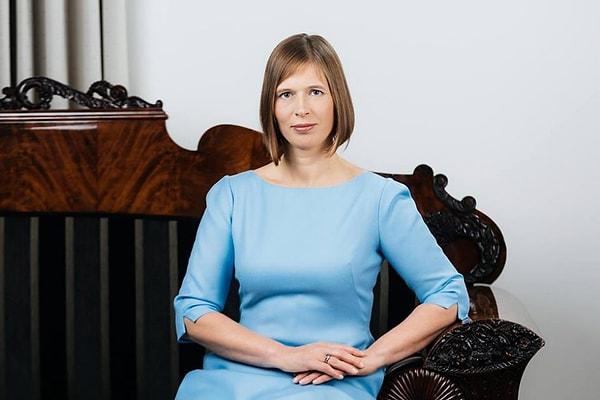 4. Kersti Kaljulaid - Estonya Cumhuriyeti Cumhurbaşkanı