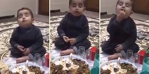 Sahura Uyanan Ufaklığın Ne Yediğinden Bi' Haber Olduğu Efsane Anlar