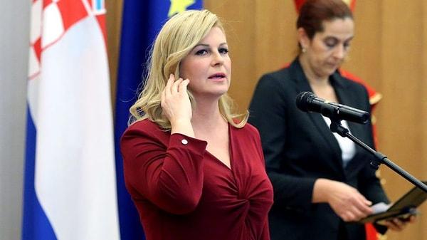 10. Kolinda Grabar-Kitaroviç - Hırvatistan Cumhurbaşkanı