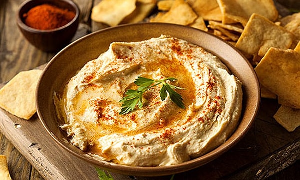 1. Итак, хумус - это блюдо из...