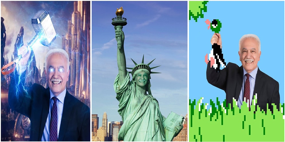 Doğu Perinçek'in Cumhurbaşkanlığı Fotoğrafını Goygoyuna Alet Etmiş Mizahşörlerden 15 Güldüren Montaj