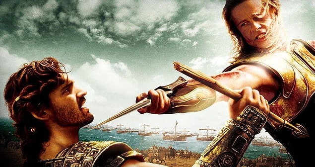 11. Tesadüfün de böylesi... Brad Pitt, 2004 yılında Truva filminin çekimleri sırasında kolay kolay unutulmayacak bir performans sergilemişti.