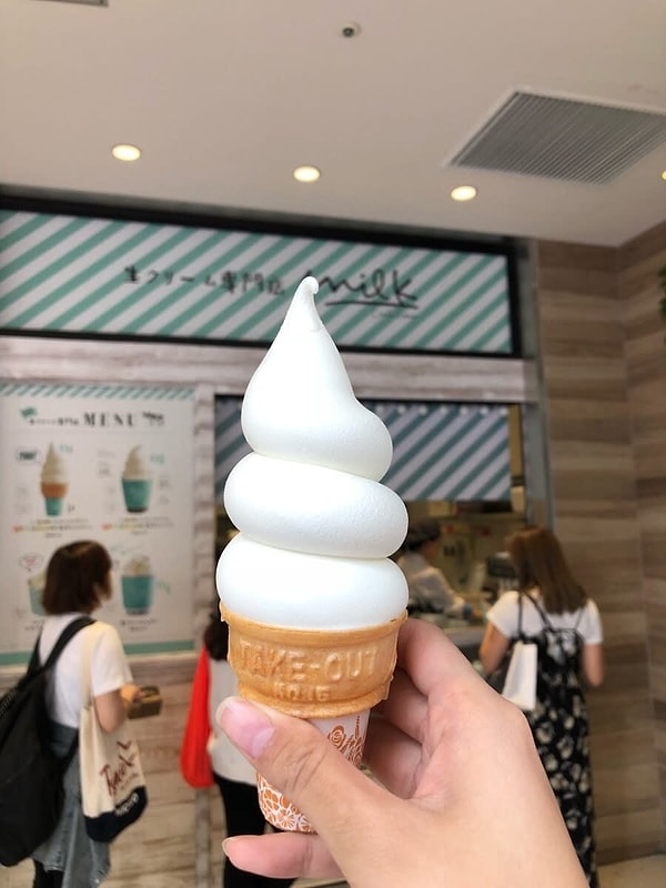 5. Идеальные линии ванильного мороженого