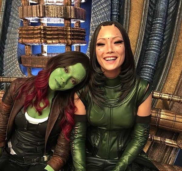 25. Гамора и Мантис — лучшие подружки: