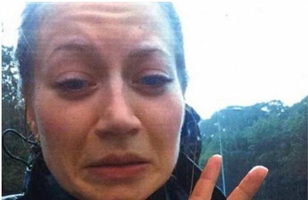 20. Anne Faber bu selfie’yi erkek arkadaşına gönderdikten dakikalar sonra kaçırıldı ve öldürüldü.