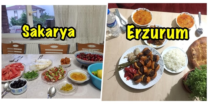 Ramazan Her Yerde! Yurdun Dört Bir Yanından İftar Sofrasının Fotoğrafını Çekip Bize Gönderen Takipçilerimiz