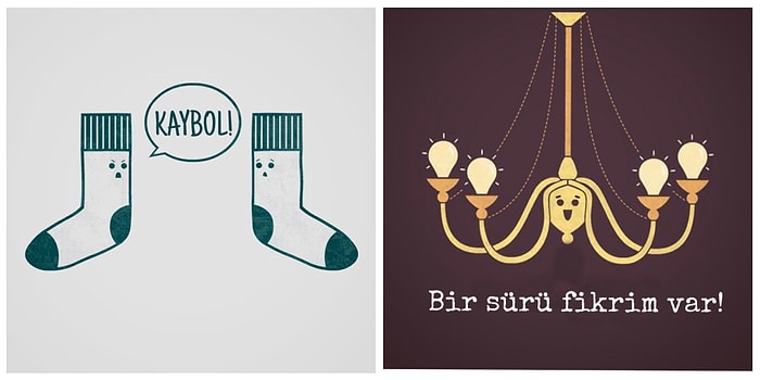 Ya Onlar da Konuşabilseydi? Nesnelerin Hislerine Tercüman Olan Birbirinden Eğlenceli Çizimler