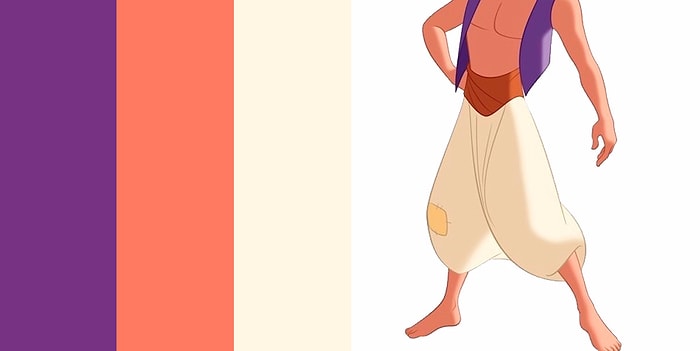 Тест: Сможете ли вы определить 10 диснеевских персонажей по их цветовой схеме?