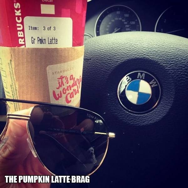 9. Тыквенный латте