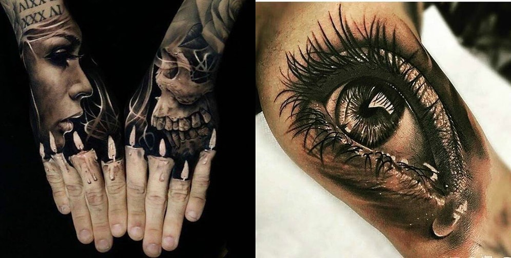 16 татуировок, которые выглядят слишком реально