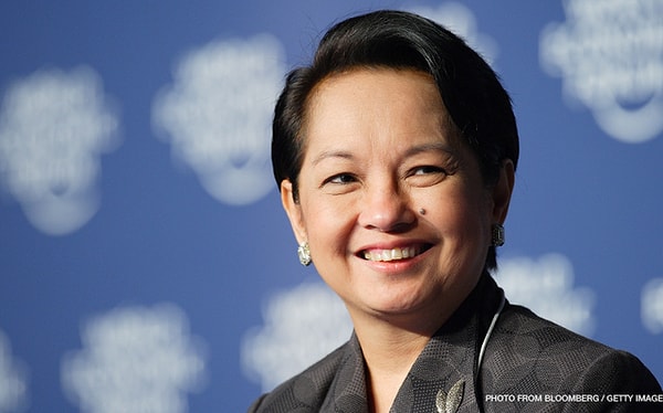 9. Глория Макапагал Арройо - предыдущий президент Филиппин