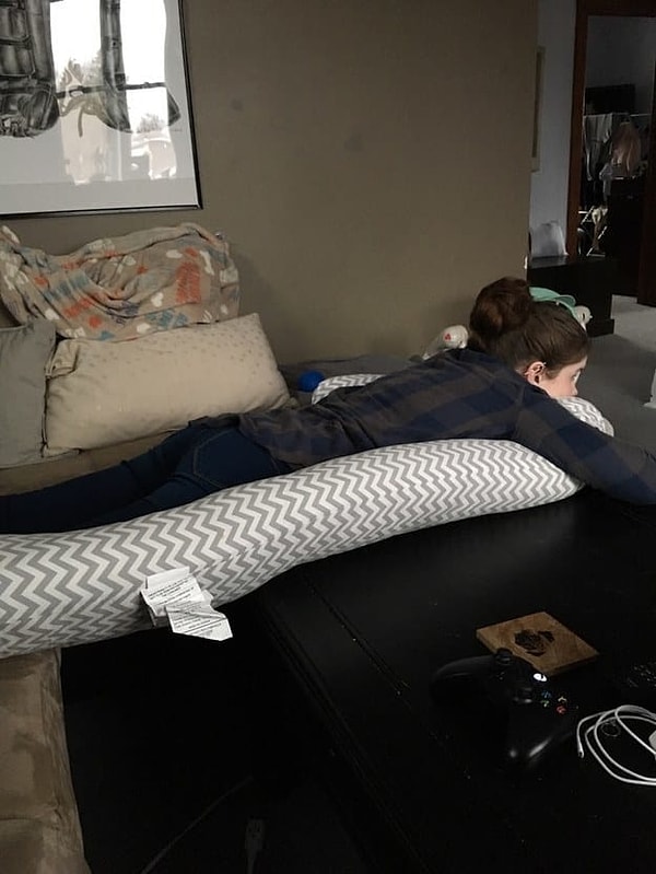 12. Отдых на 7-ом месяце может выглядеть именно так: