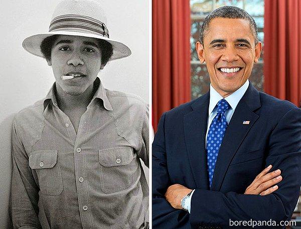10. Barack Obama, dondurmacıda çalışıyordu.