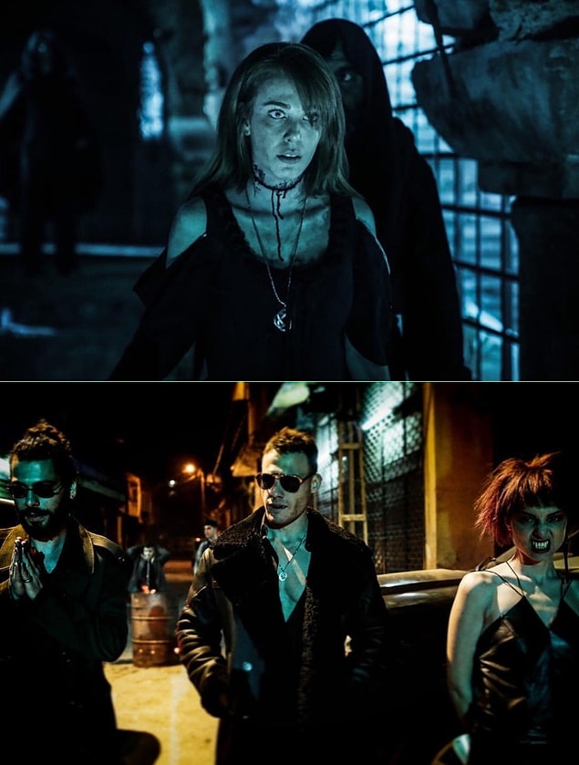 5. Vampir dizisi Yaşamayanlar'ın setinden yeni fotoğraflar geldi: