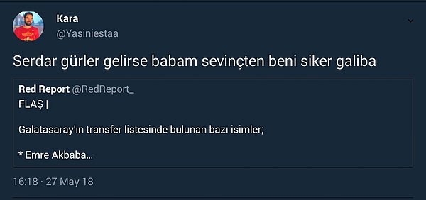 3. O nasıl tweet harbiden ya 😅