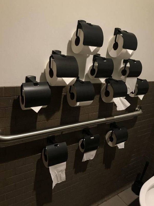 6. У кого-то главный страх жизни - закончившаяся туалетная бумага?